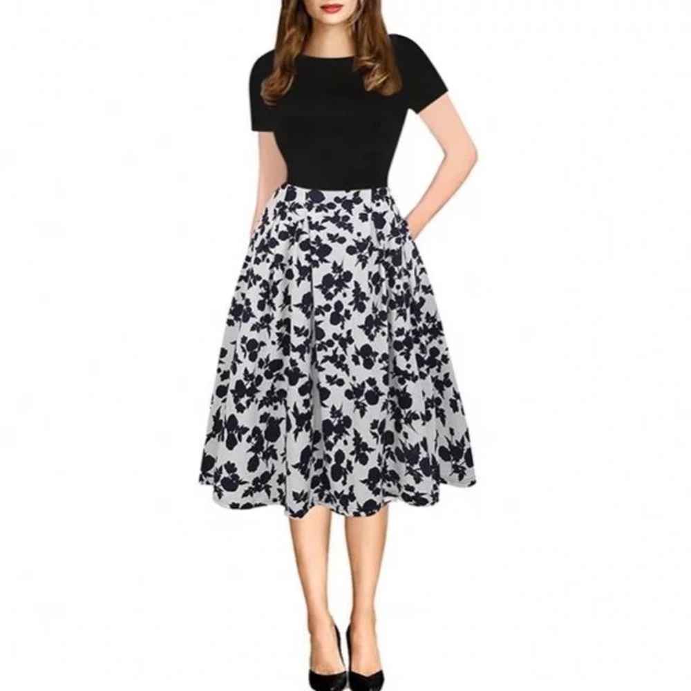 Women’s floral dress back in stock